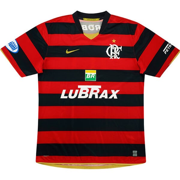 Maillot Football Flamengo Domicile Retro 2008 Rouge
